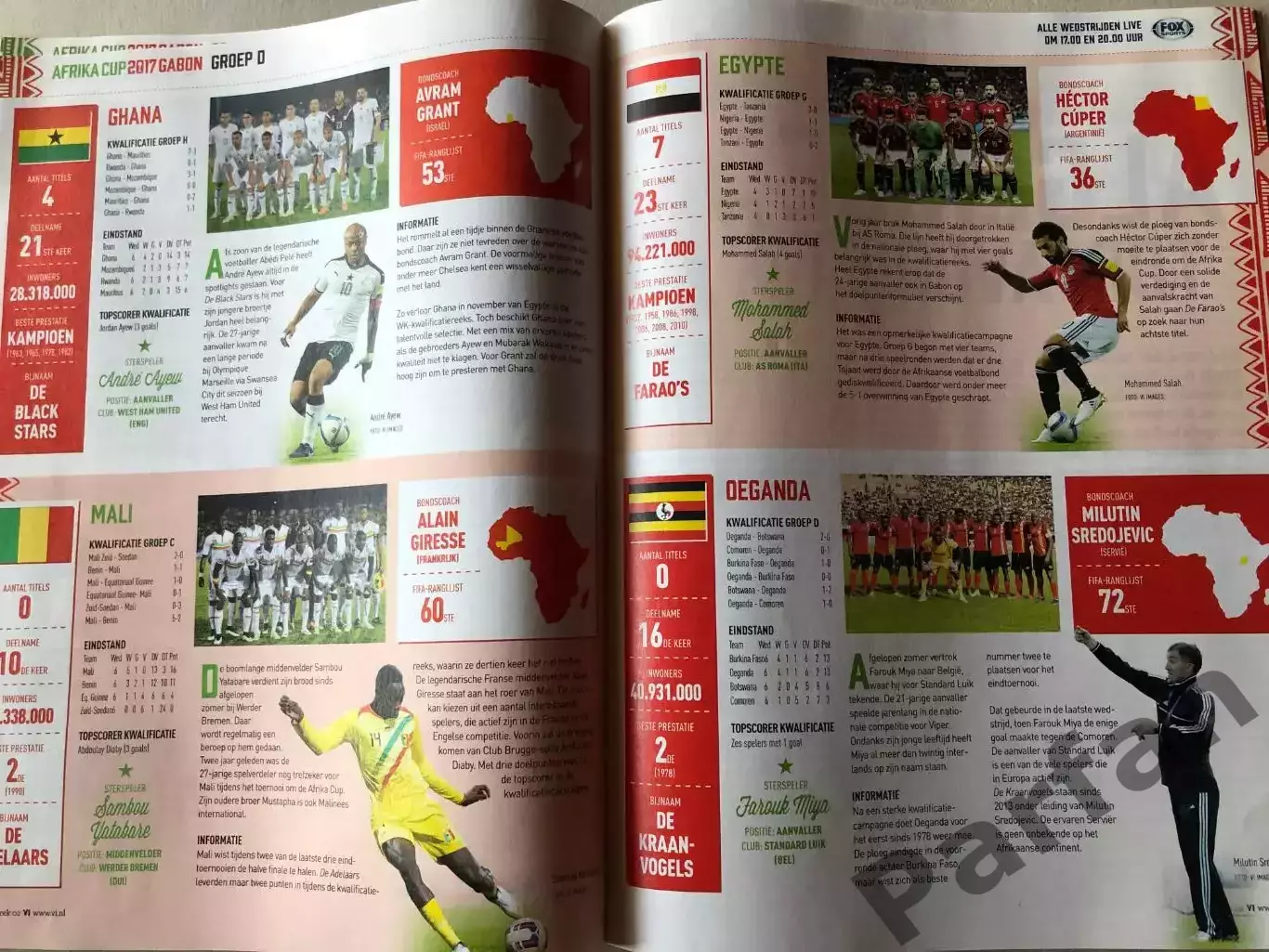 Voetbal international 2017 №2 Кубок Африки 4