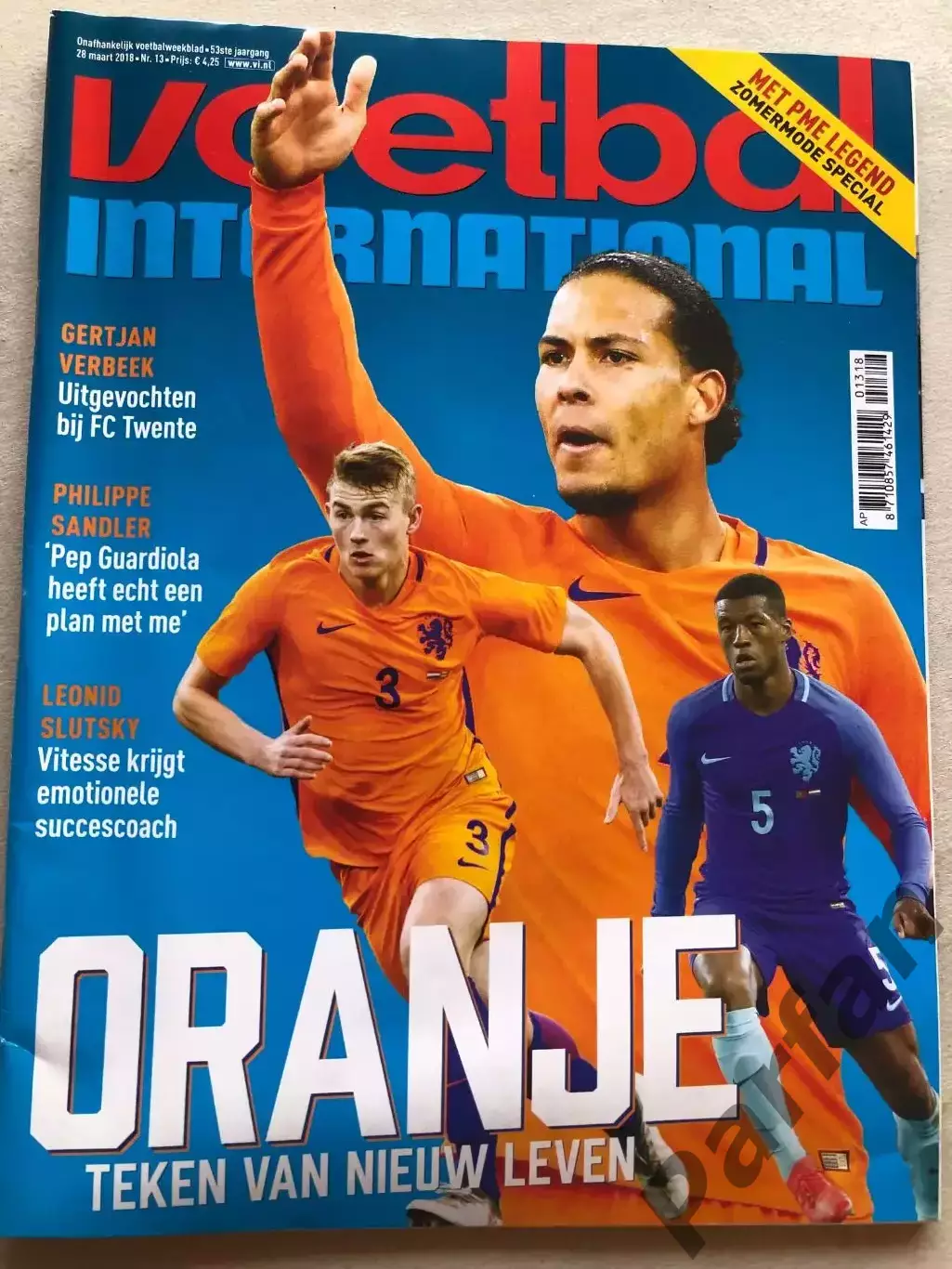 Voetbal international 2018 №13