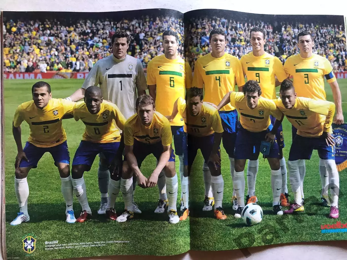 Voetbal international 2011 №27 Бразилія 1