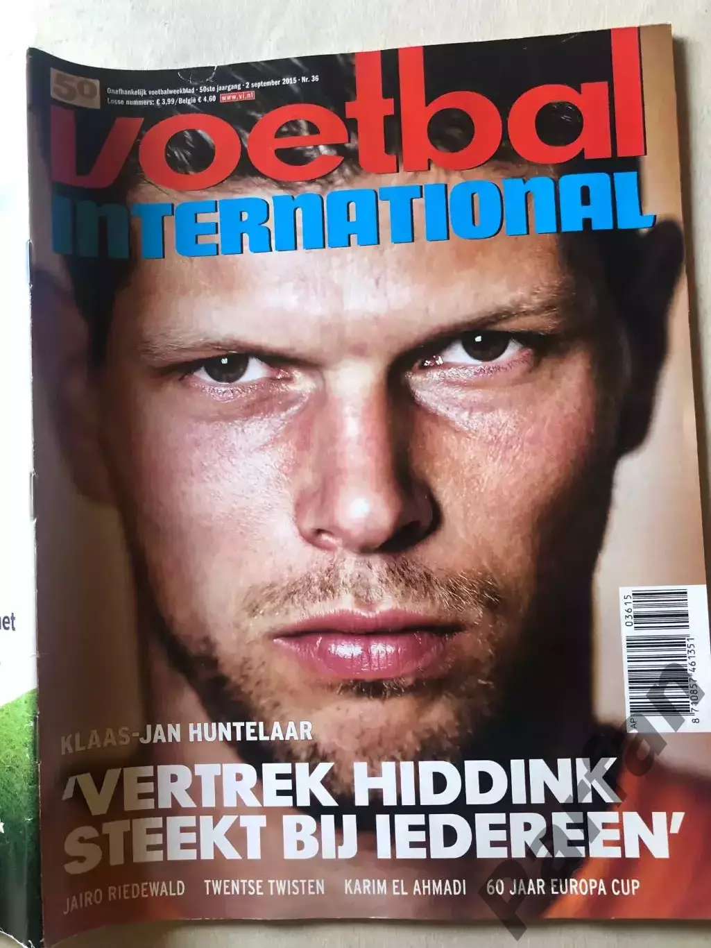Voetbal international 2015 №36