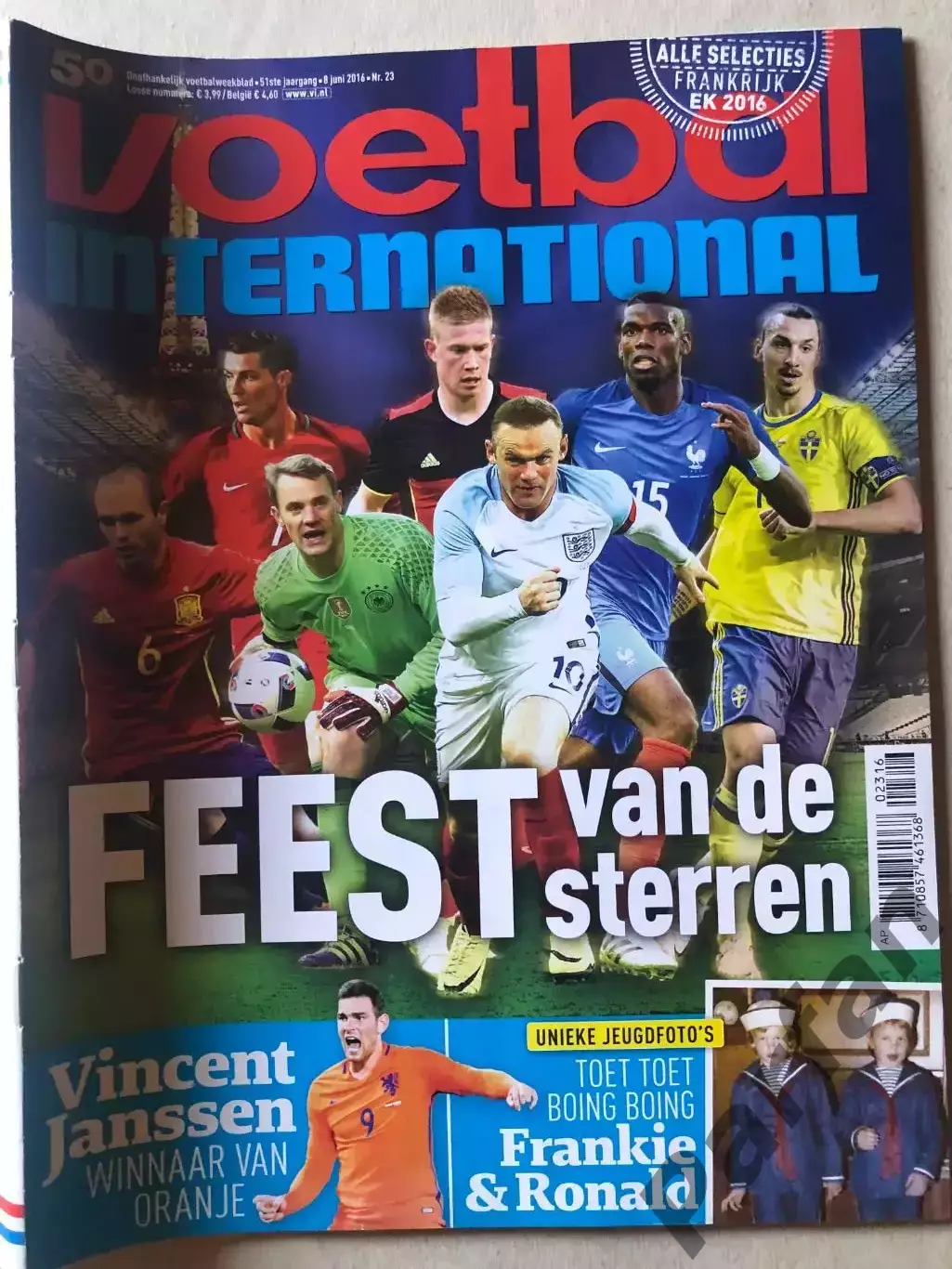 Voetbal international 2016 №23
