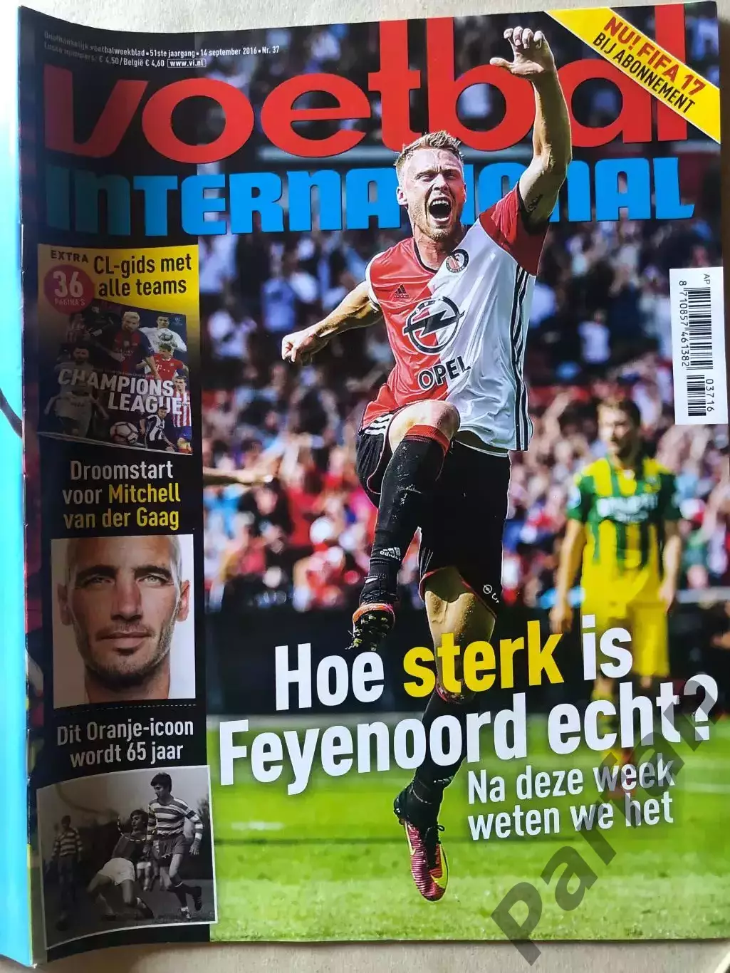 Voetbal international 2016 №37