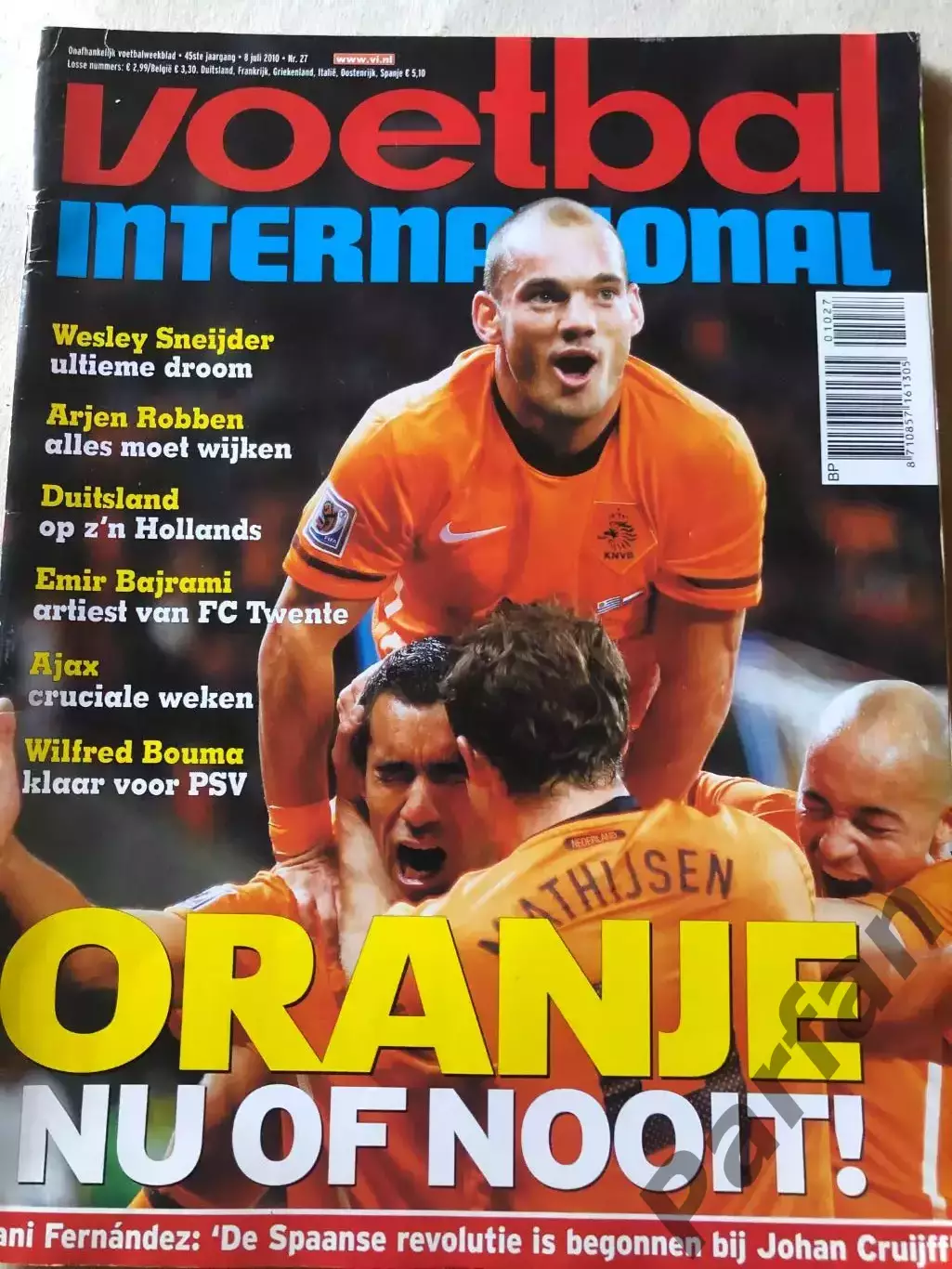 Voetbal international 2010 №27