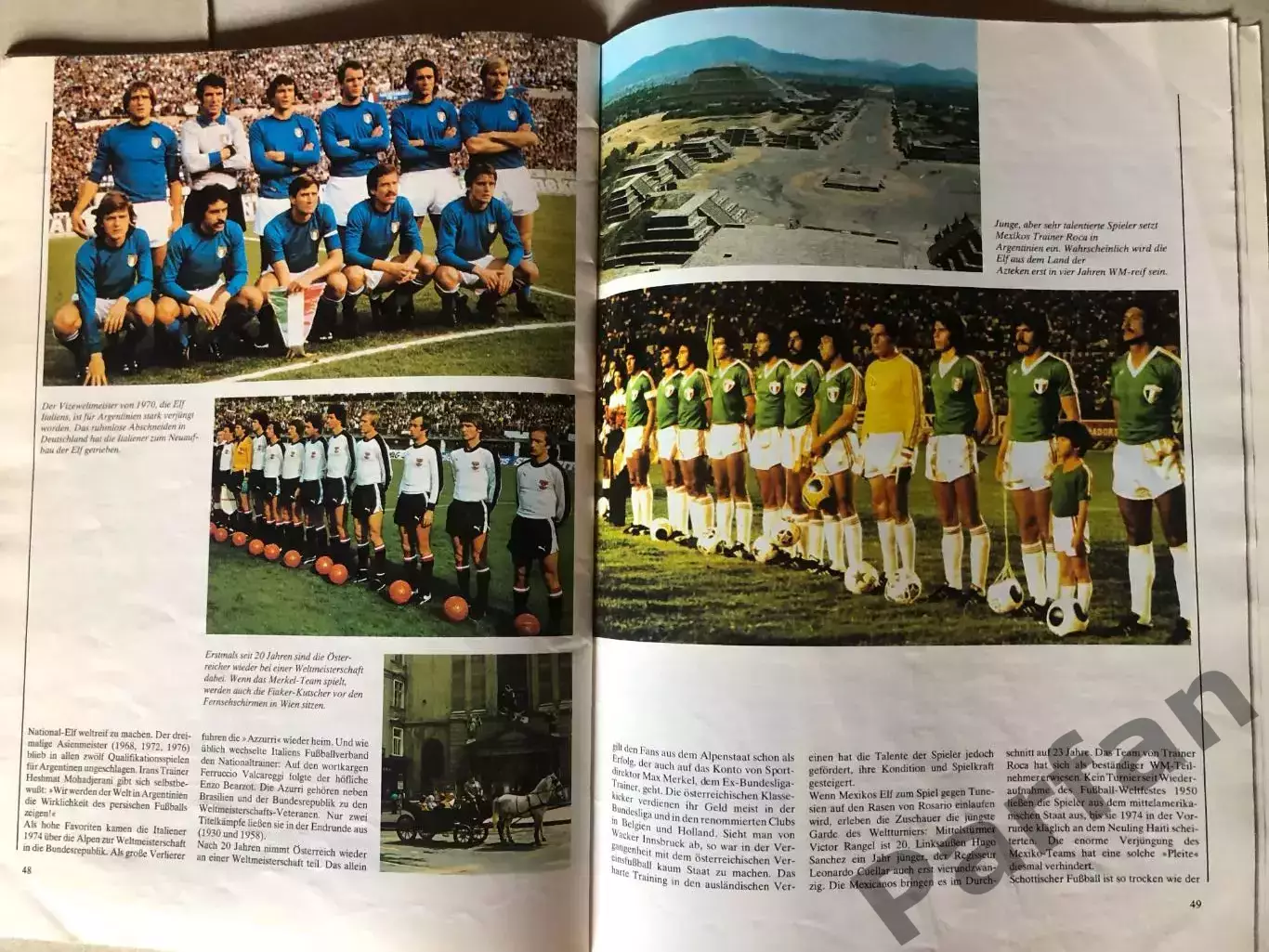 Футбол Fussball WMЧемпіонат Світу 1978 Спецвипуск 3