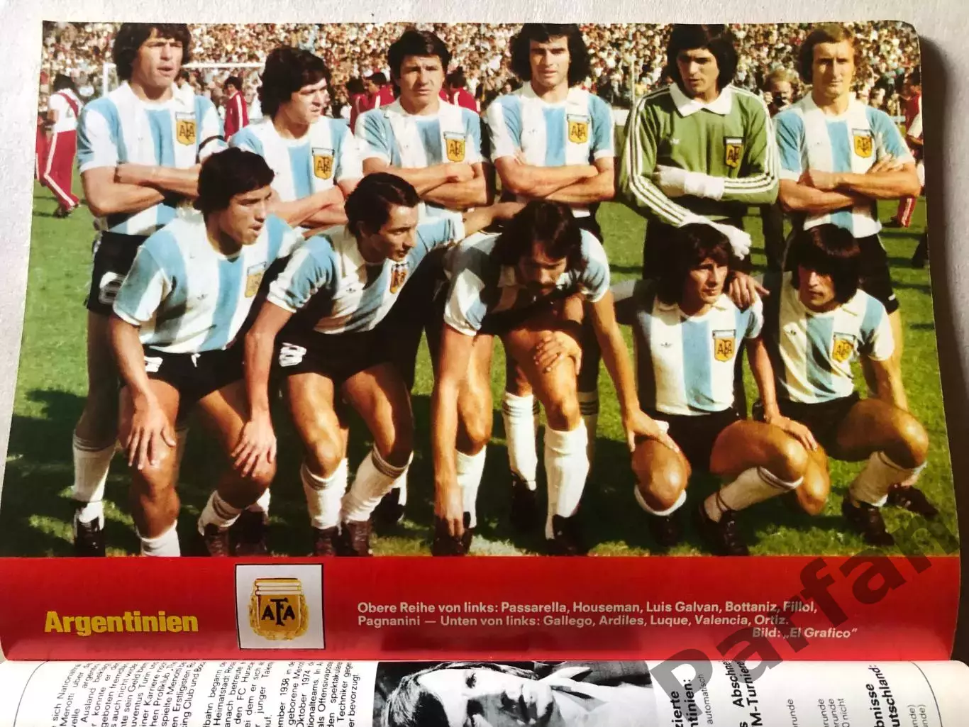 Футбол Kicker WM Чемпіонат Світу 1978 Спецвипуск 1