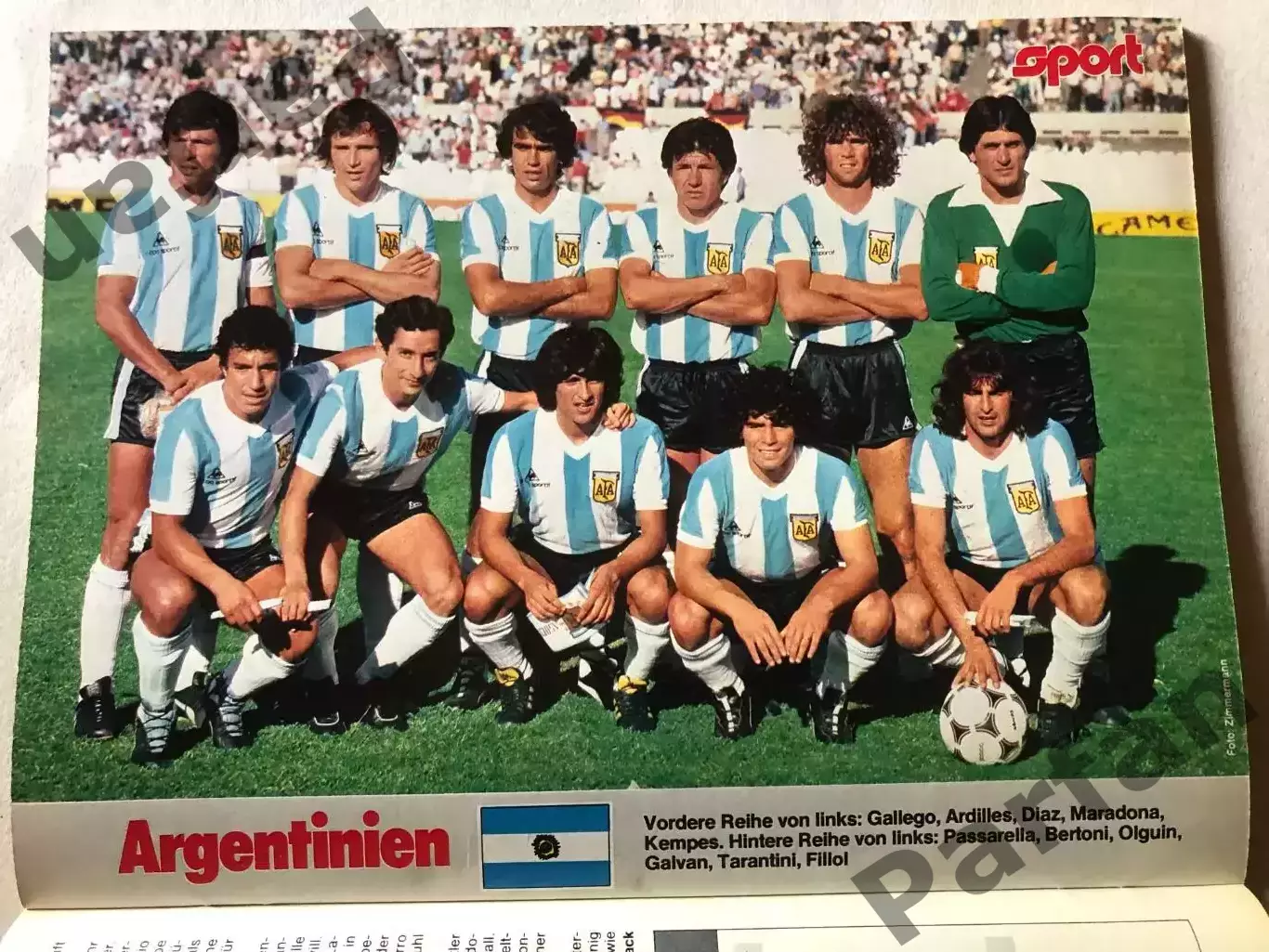 Футбол Kicker/Sport WM Чемпіонат Світу 1982 Спецвипуск 1