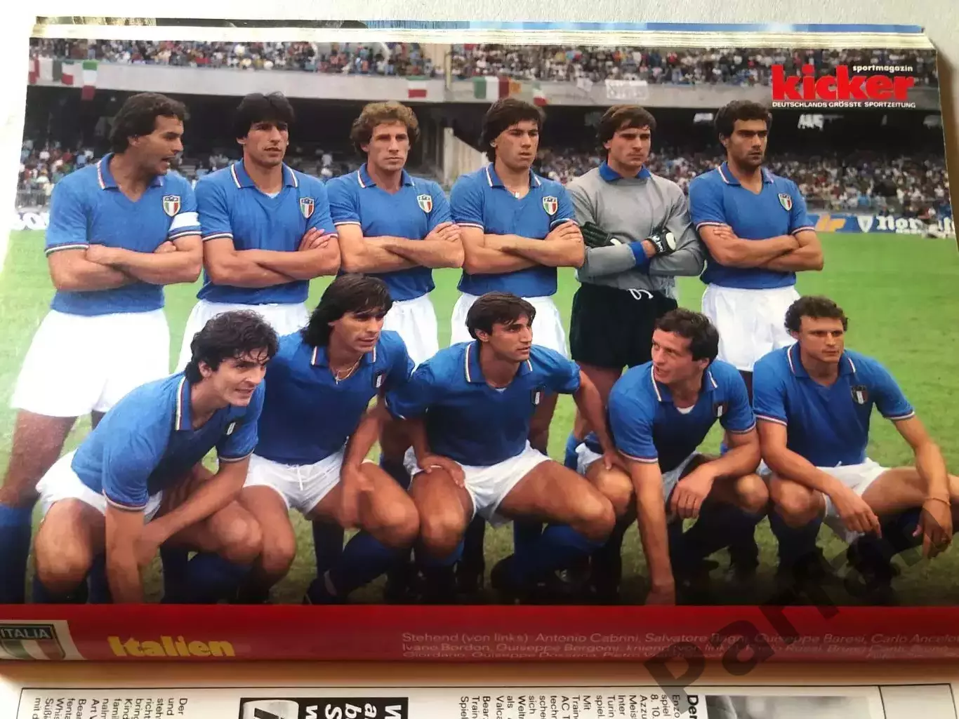 Футбол Журнал Kicker Чемпіонат Світу 1986 Спецвипуск 1