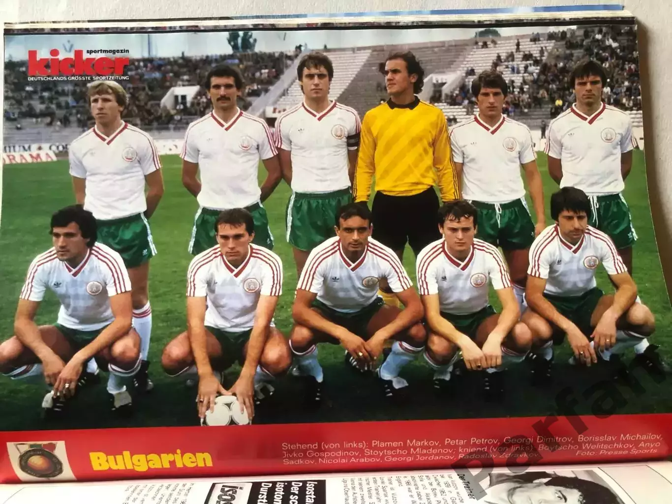 Футбол Журнал Kicker Чемпіонат Світу 1986 Спецвипуск 3