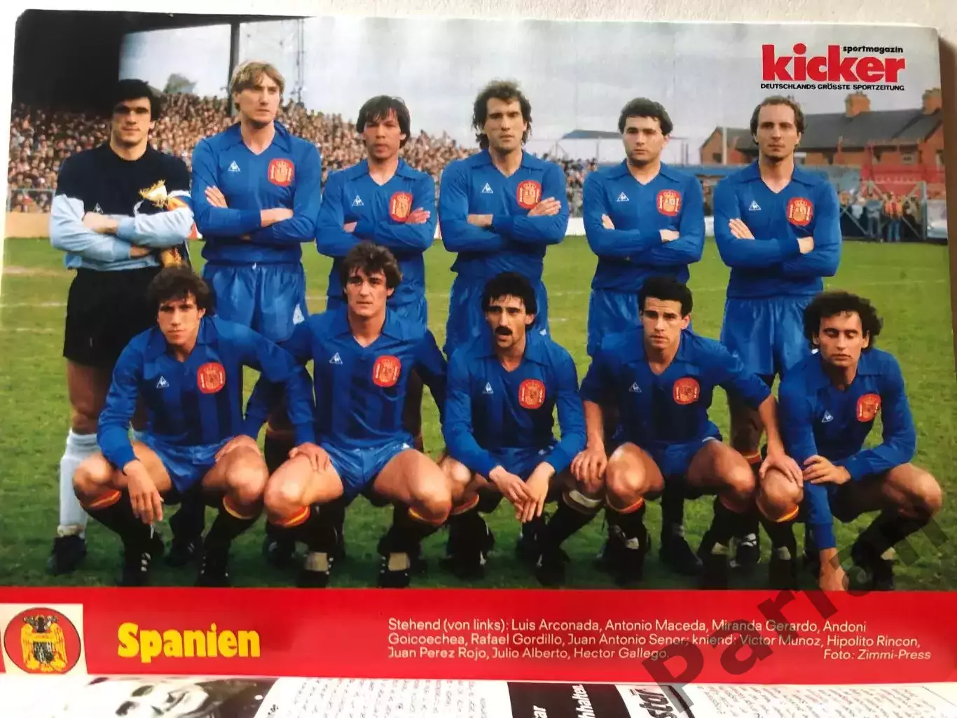 Футбол Журнал Kicker Чемпіонат Світу 1986 Спецвипуск 5