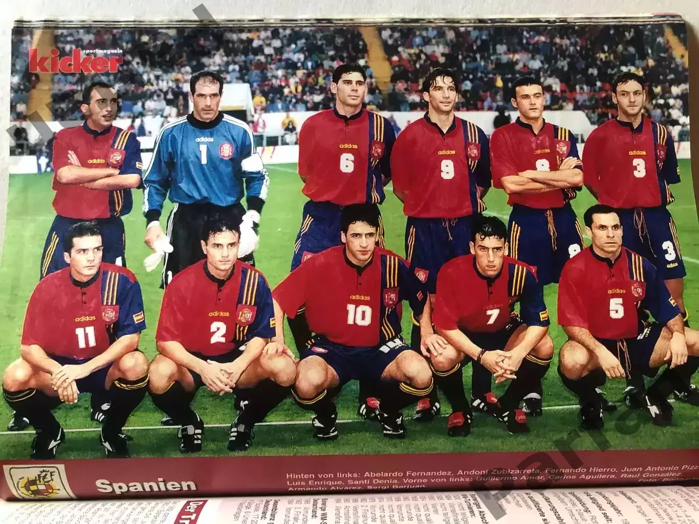 Футбол Журнал Kicker Чемпіонат Світу 1998 Спецвипуск 6