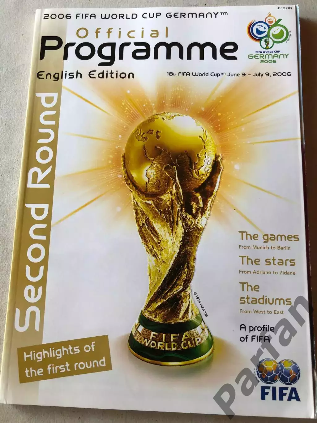 Програма Чемпіонат Світу/World Cup 2006 Стадія плей-оф