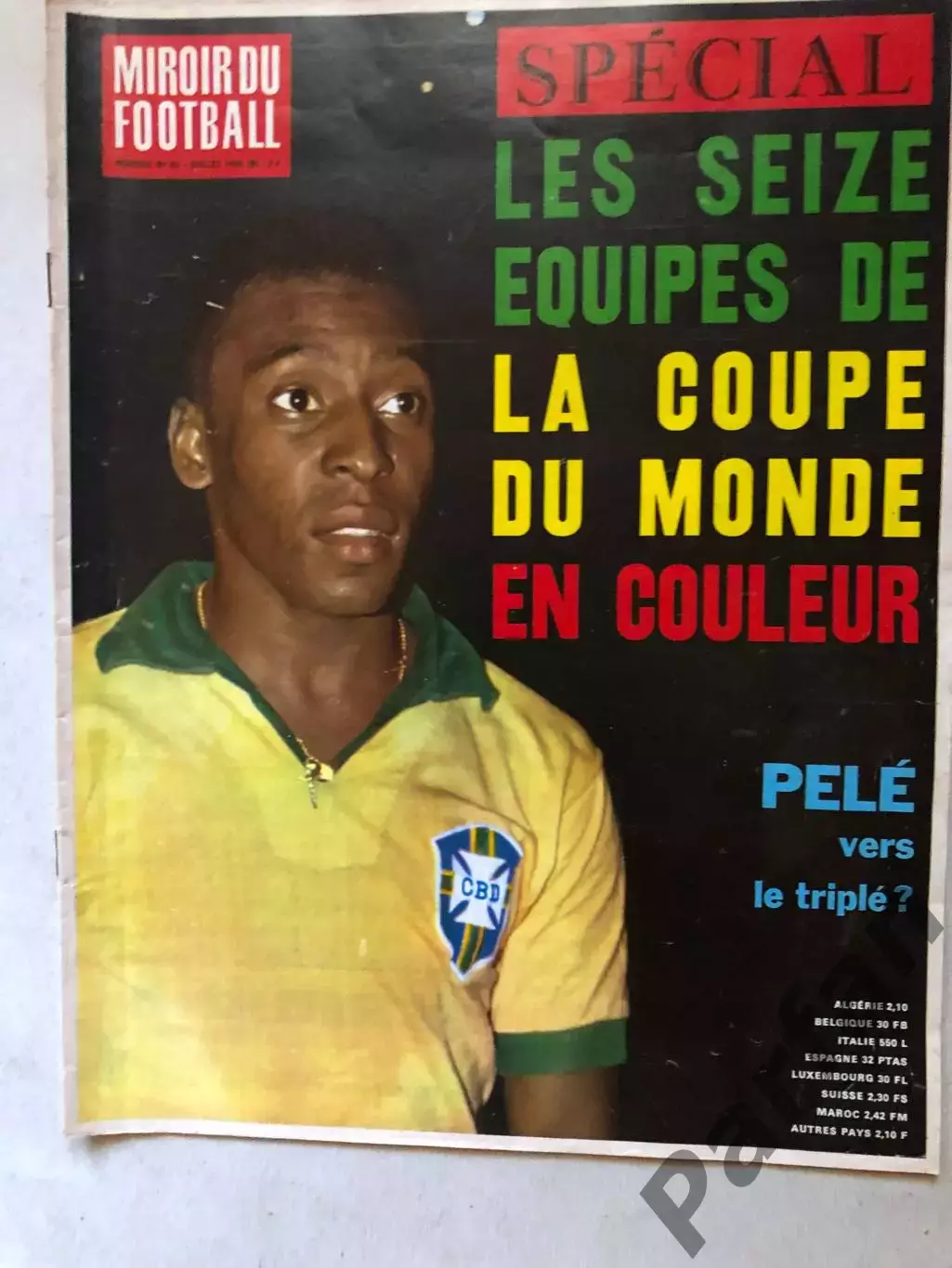 Miroir du Football 1966 Чемпіонат Світу Спецвипуск