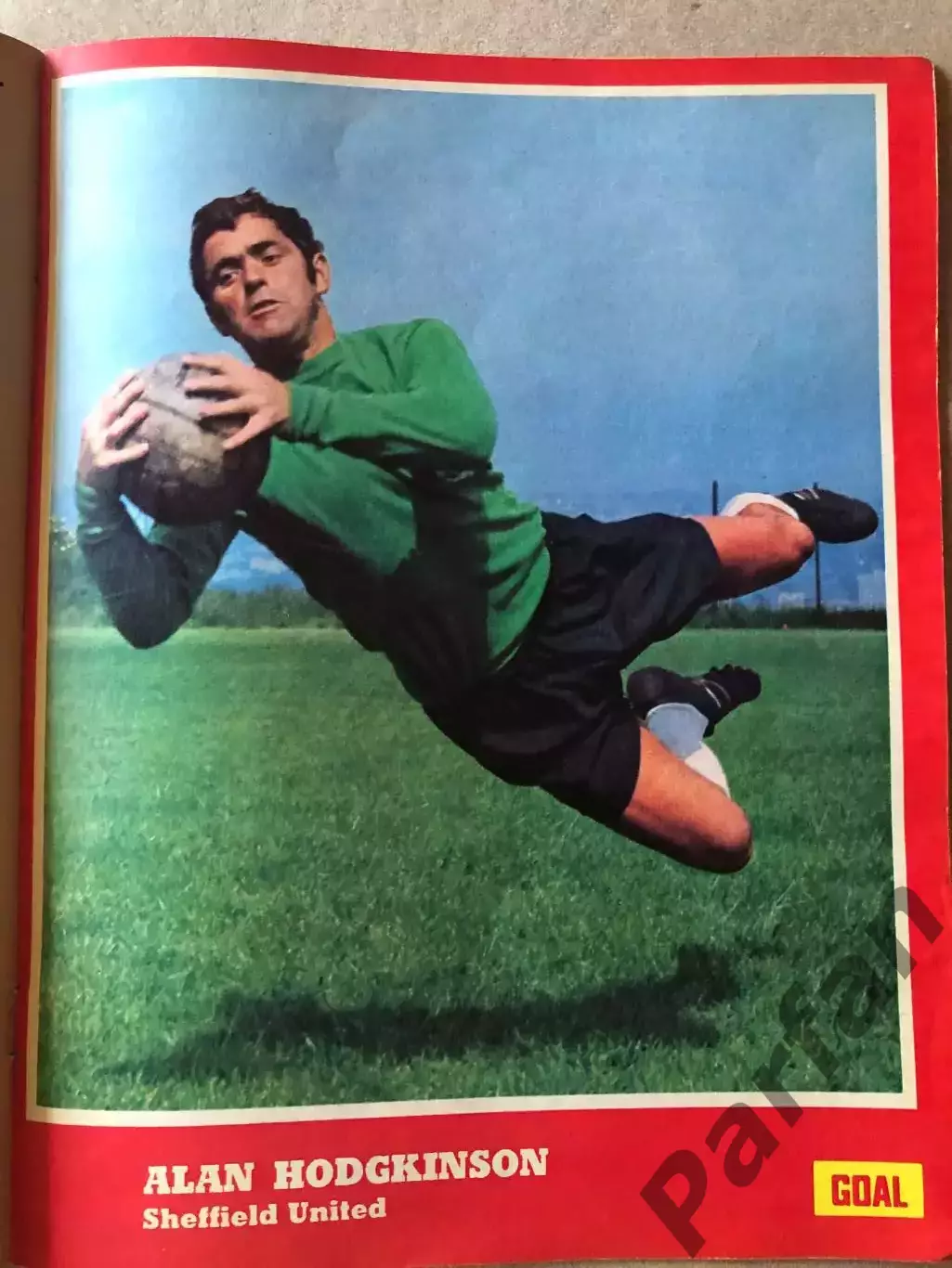 Журнал Goal 1970 Постер Голландія 5