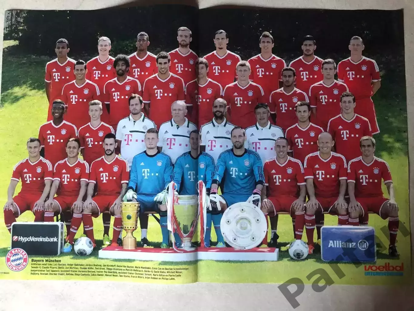 Voetbal international Постер Баварія