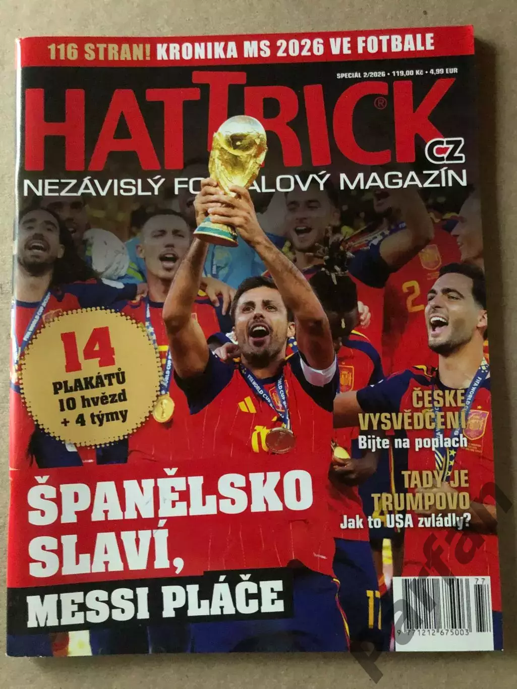 Футбол Журнал Hattrick WM Чемпіонат Світу 2026 Спецвипуск Підсумки/Хроніка