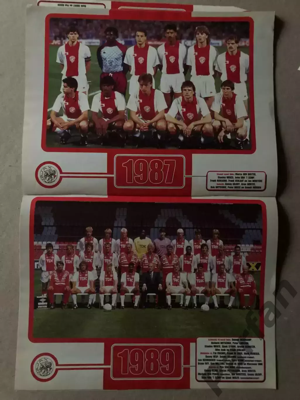 Футбол, Voetbal AJAX Аякс 100 років 7