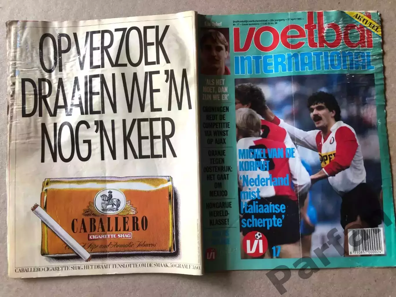 Voetbal international 1985 Голландія 1