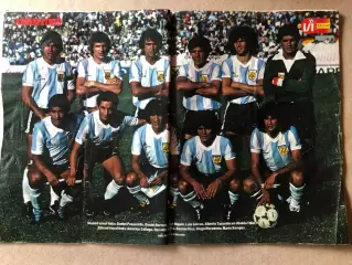 Voetbal international 1982 Аргентина