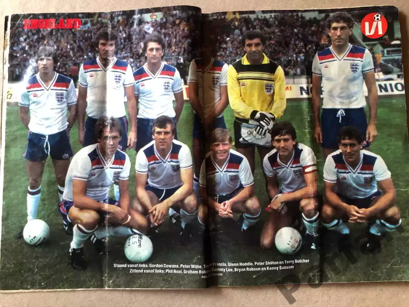 Voetbal international 1983 Англія