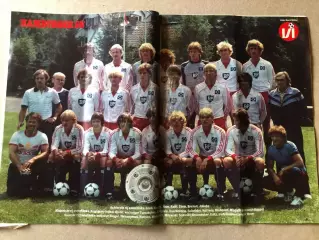 Voetbal international 1983 Гамбург