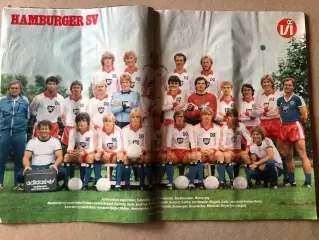 Voetbal international 1982 Гамбург