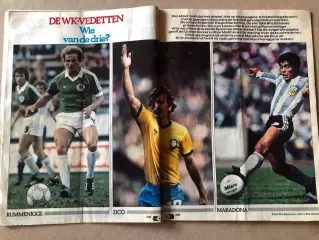 Voetbal international 1982 Румменіге/Зіко/Марадона