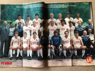 Voetbal international 1983 Постер Кельн