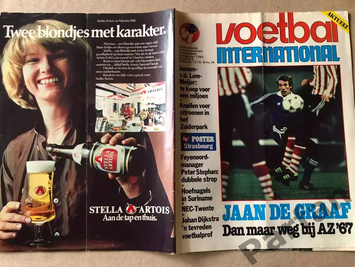 Voetbal international 1980 Постер Страсбург 1