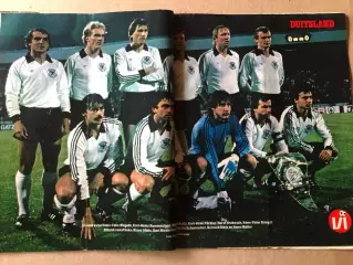 Voetbal international 1981 Постер Німеччина