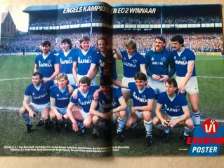 Voetbal international 1985 Постер Іпсвіч