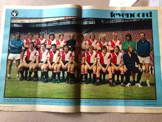 Voetbal international 1972 Постер Феєнорд