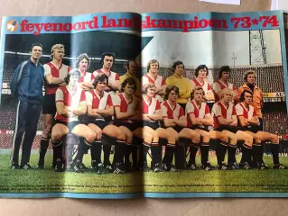 Voetbal international 1974 Постер Феєнорд