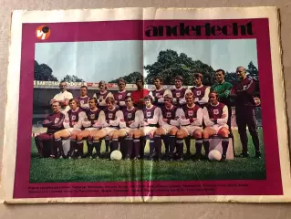 Voetbal international 1971 Постер Андерлехт