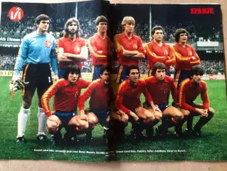 Voetbal international 1983 Постер Іспанія
