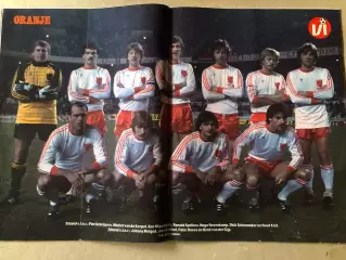 Voetbal international 1983 Постер Голландія