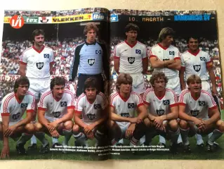 Voetbal international 1984 Постер Гамбург