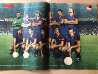Voetbal international 1978 Постер Барселона Круїфф/Нескенс