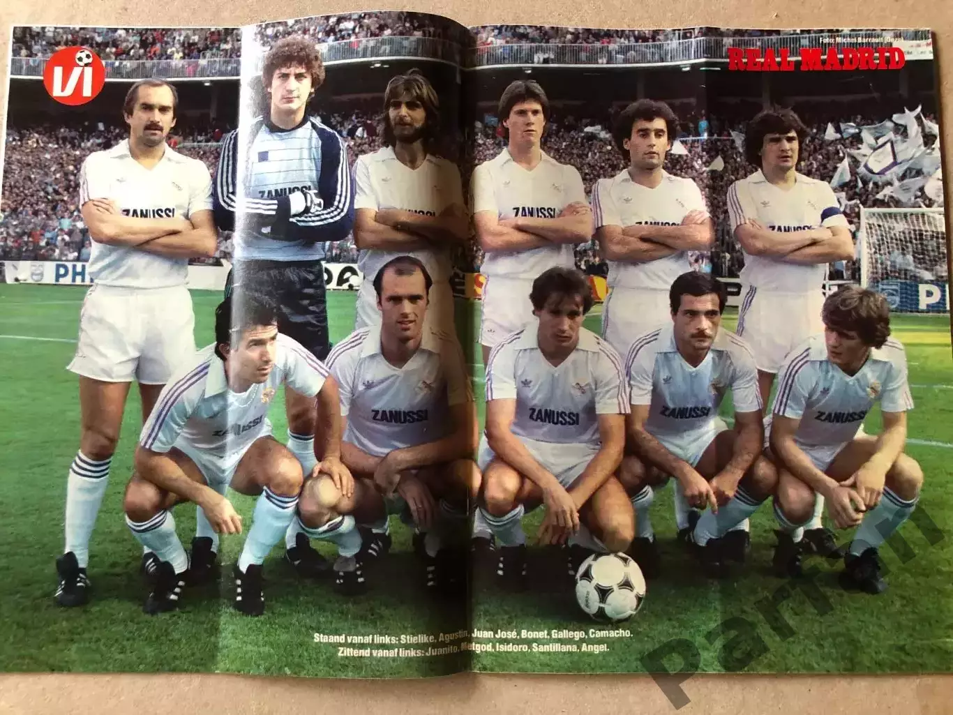 Voetbal international 1983 Постер Реал