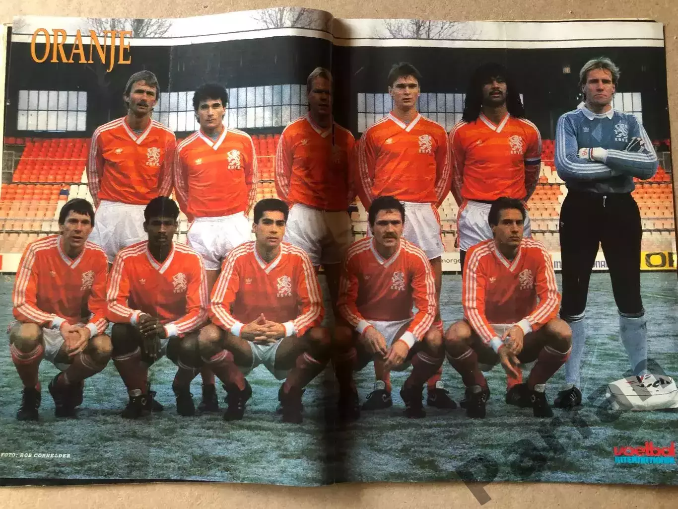Voetbal international 1988 Постер Голландія