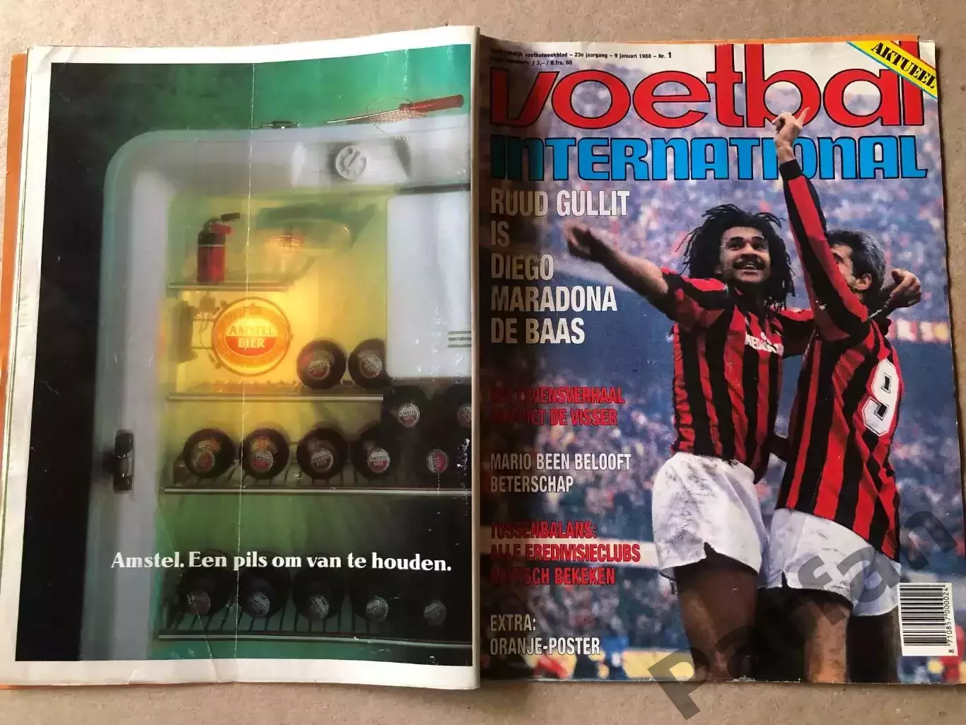 Voetbal international 1988 Постер Голландія 1
