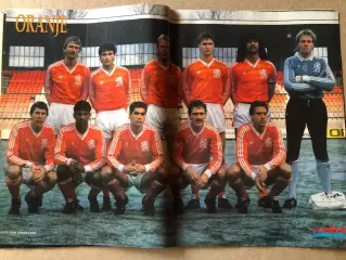 Voetbal international 1988 Постер Голландія