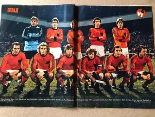 Voetbal international 1979 Постер Голландія