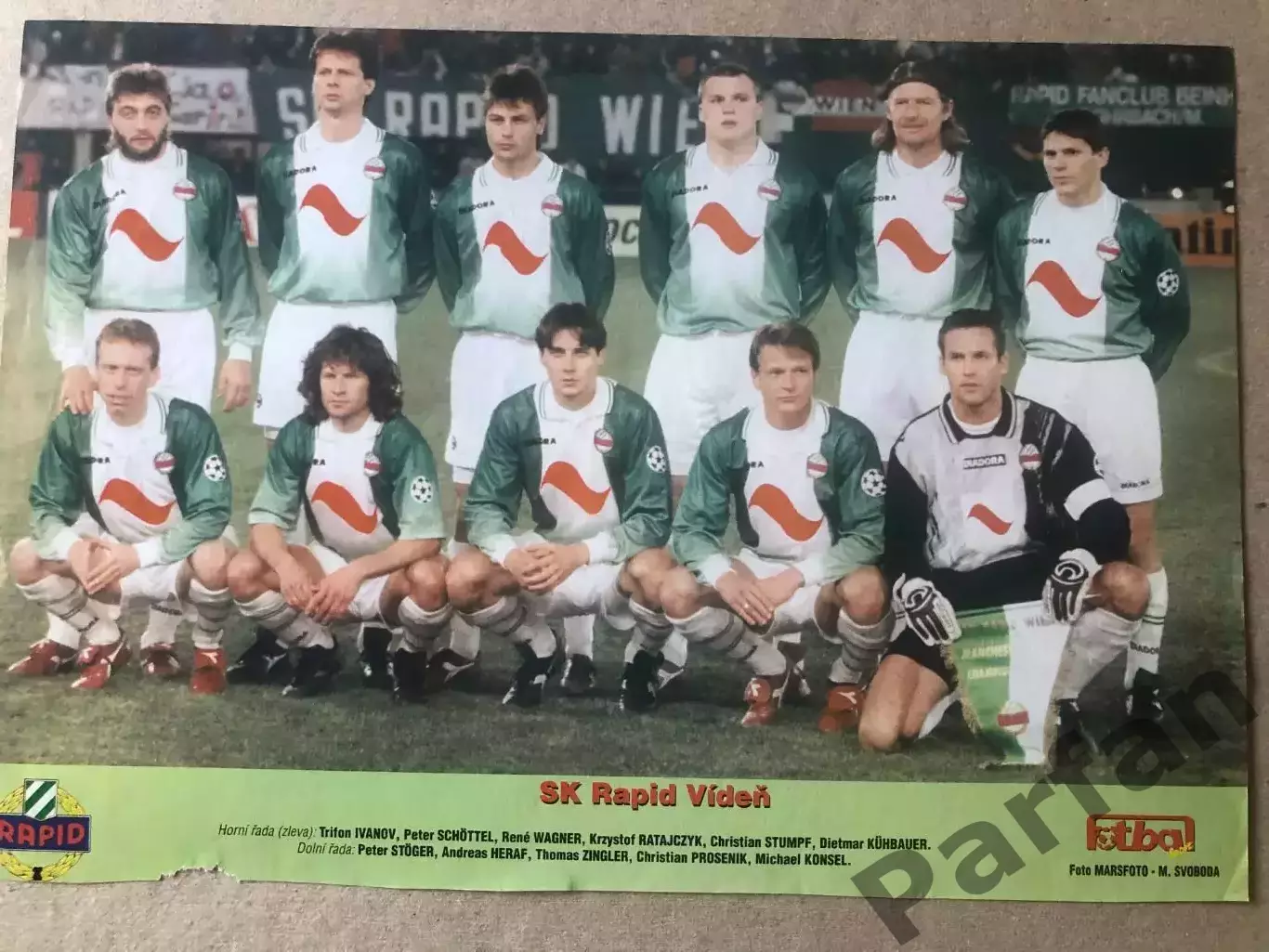 Fotbal Постер Рапід