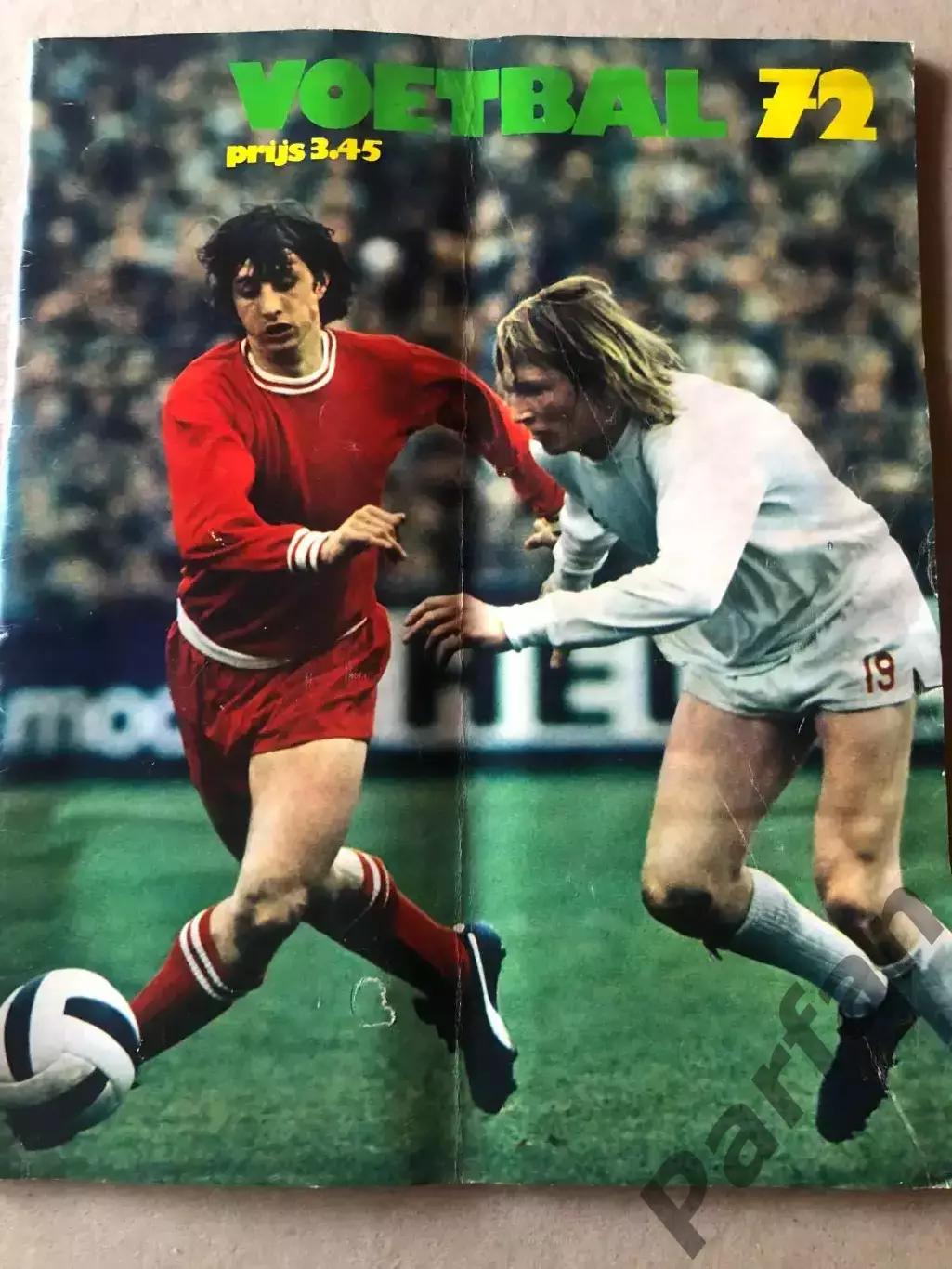 Журнал Europa CUP/Еврокубки 1972 Круїфф