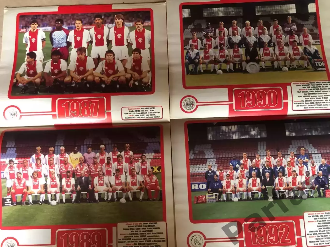 Футбол Журнал Voetbal AJAX Аякс 100 років 5