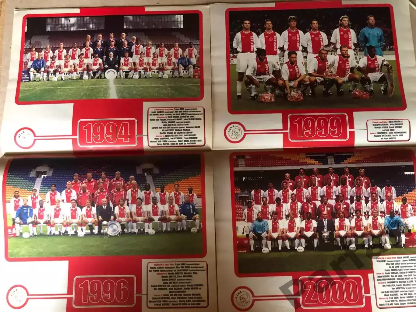 Футбол Журнал Voetbal AJAX Аякс 100 років 6