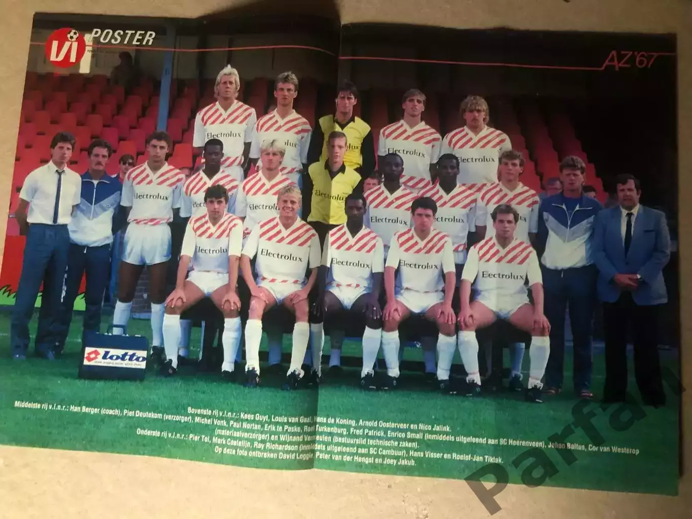 Voetbal international Постер АЗ 2