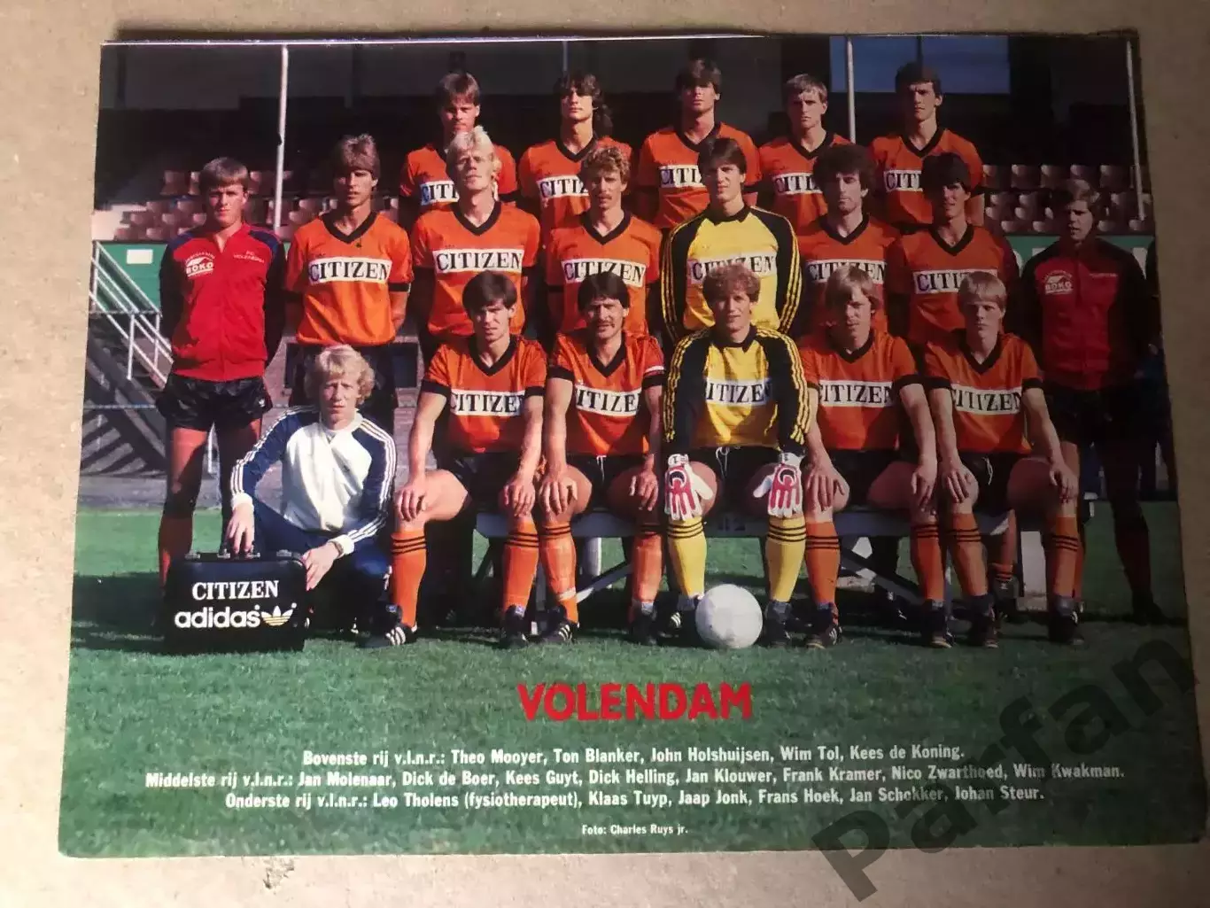 Voetbal international Постер Волендам
