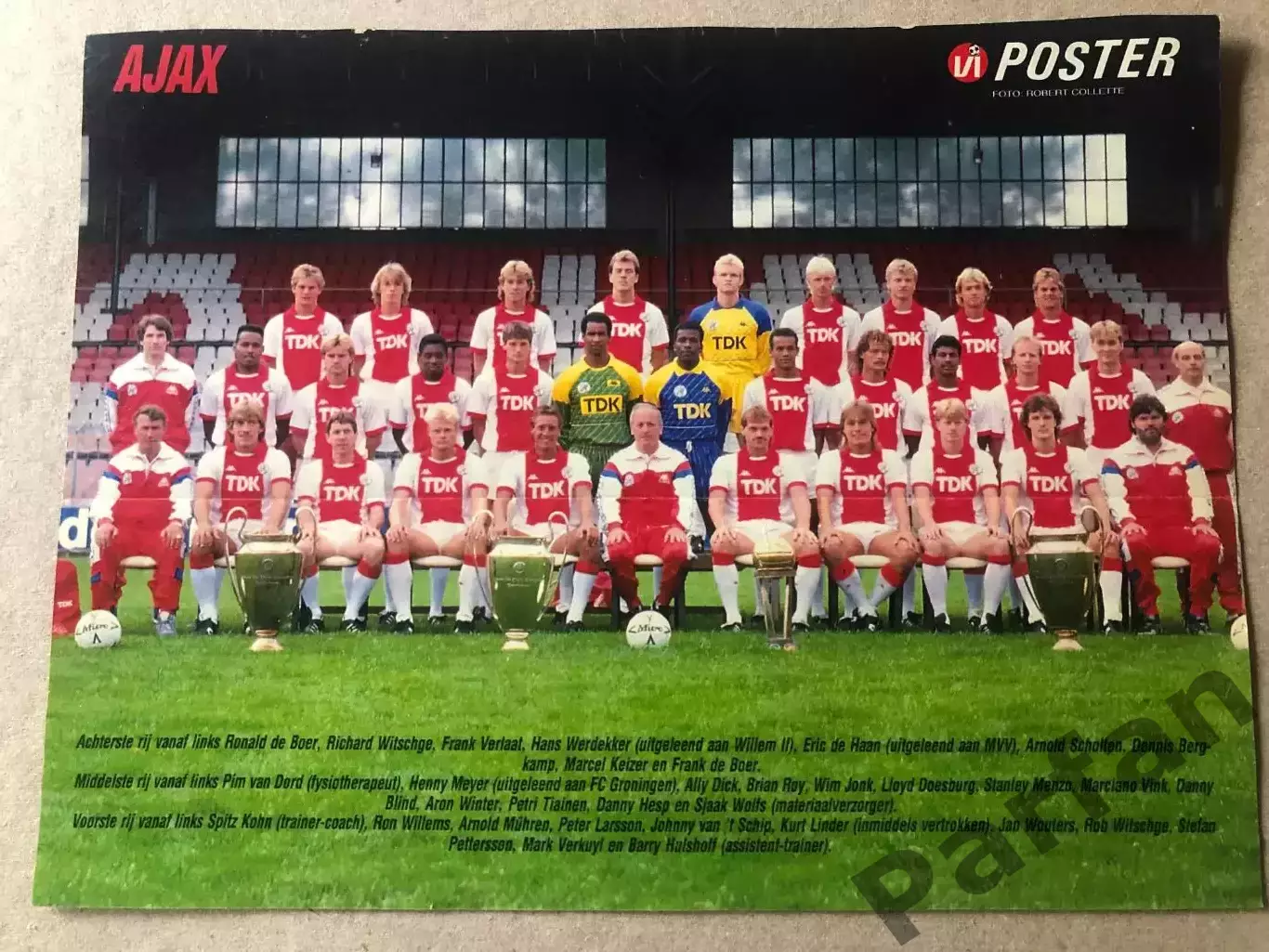 Voetbal international Постер Аякс