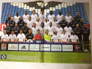Voetbal international Постер Гамбург